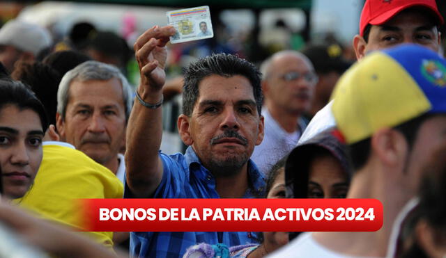 Hay varios Bonos Patria que están activos en estos primeros días del mes de septiembre. Foto: composición LR/AFP