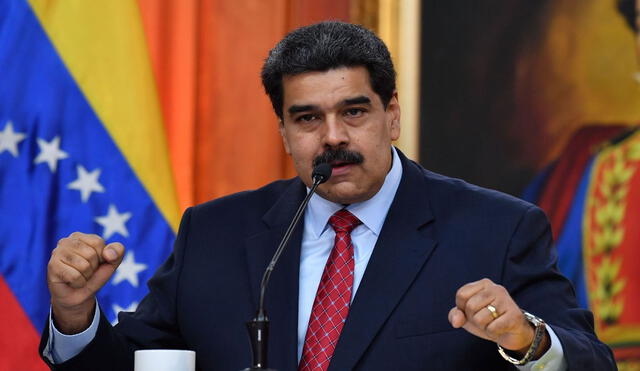 El presidente venezolano Nicolás Maduro considera a la prensa independiente como un enemigo. Foto AFP