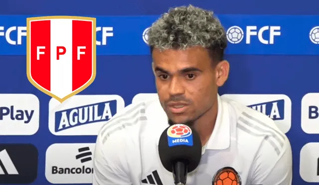 Luis Díaz es uno de los mayores peligros que tendrá la selección peruana. Foto: composición LR/captura de Federación Colombiana de Fútbol