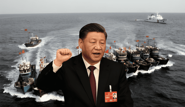 Pescadores artesanales denuncian ingreso ilegal de embarcaciones chinas en mar peruano y rechazan la visita del presidente Xi Jinping por pérdida en exportaciones de pota.