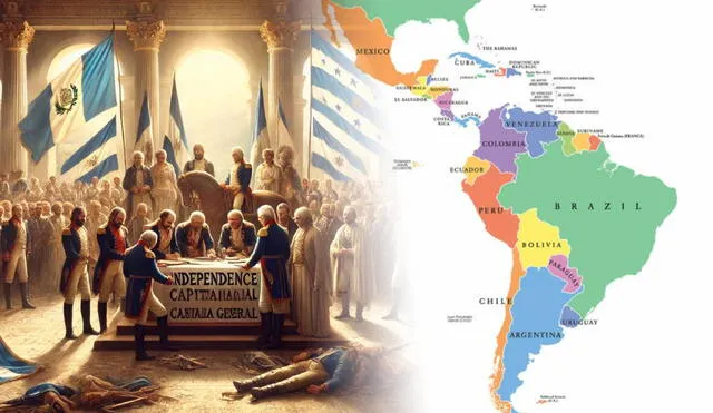 Diversos países de Latinoamérica celebran su Independencia luego de varias guerras contra los españoles. Foto: composición LR