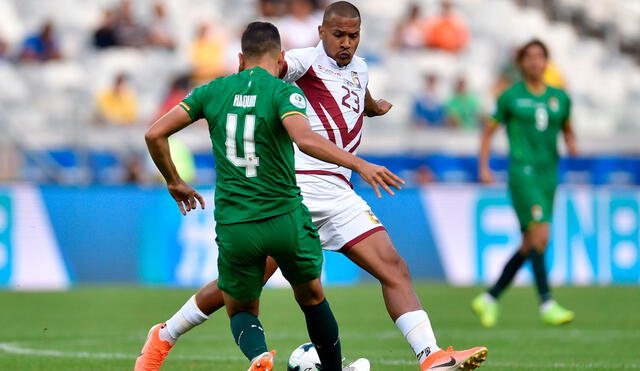 Bolivia perdió 4-1 ante Venezuela en su último choque. Foto: AFP