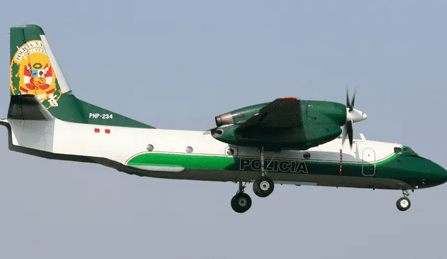 El Antonov AN-32B PNP-234 todavía cuenta con siete años en horas de vuelo, pero ya lo quieren reemplazar sin haber sido dado de baja. Foto: PNP