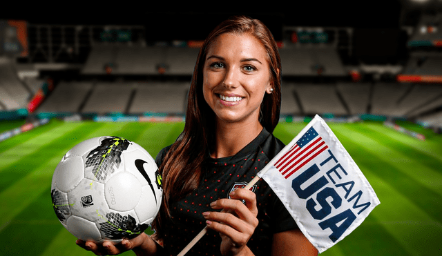 Alex Morgan juega actualmente en el club San Diego Wave de la primera división del fútbol femenino. Foto: Composición LR/Jazmin Ceras