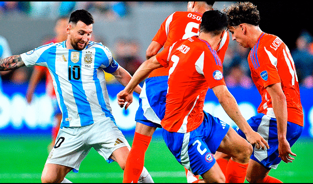 Argentina vs. Chile juegan en el Monumental de Buenos Aires. Fotos: difusión.