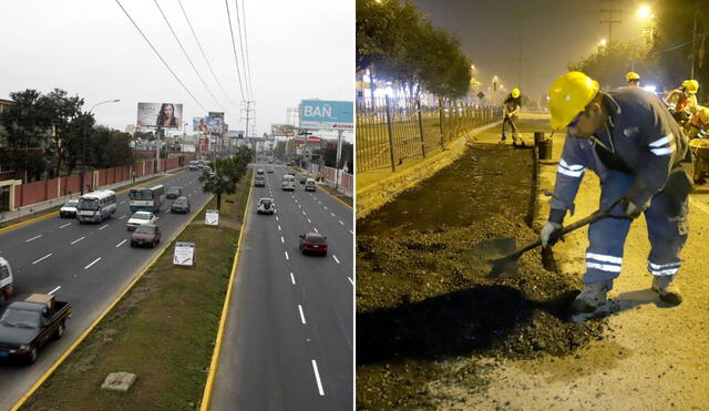 La remodelación de la Avenida La Marina se estima que tomará aproximadamente 15 días. Foto: EMAPE/Andina