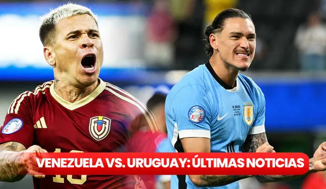 Venezuela disputará la fecho 8 de las Eliminatorias 2026 ante Uruguay en el Estadio Monumental de Maturín. Foto: composición LR