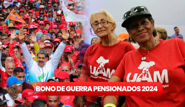 Los pensionados son los últimos en recibir el Bono de Guerra cada mes. Foto: composición LR/Gobierno de Venezuela/EFE