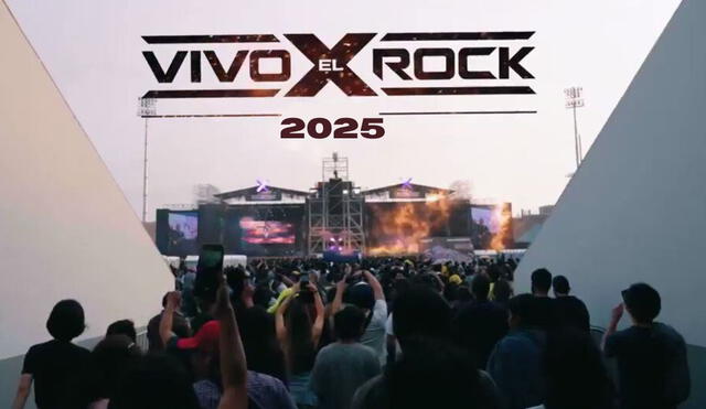 ¡Confirmado! "Vivo x El Rock 2025" regresa con bandas nacionales e internacionales. Foto: composición LR