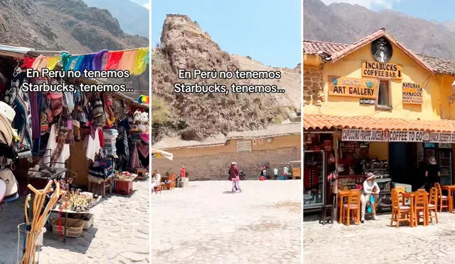 Una peruana llegó a visitar Cusco y se quedó sorprendida al ver que la modernidad había llegado hasta dicha ciudad, pero al estilo nacional. Foto: composición LR/TikTok