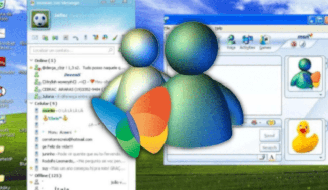 MSN Messenger fue lanzado en julio de 1999 por Microsoft. Foto: Composición LR | La Nación | MSN Messenger