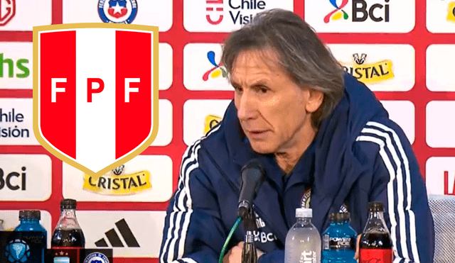 Ricardo Gareca estuvo disconforme con el nivel que mostró Chile ante Argentina. Foto: composición LR/captura de DSports