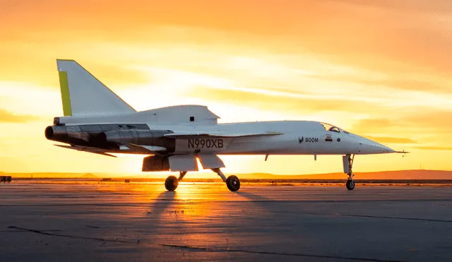 El XB-1, desarrollado por Boom Supersonic, busca el regreso de los viajes supersónicos comerciales en Estados Unidos. Foto: New Atlas