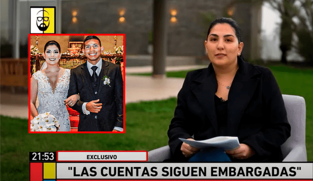 Ana Siucho y Edison Flores se casaron en 2019. Según medios nacionales, su boda costó cerca de 400 mil dólares. Foto: Composición LR/Willax.