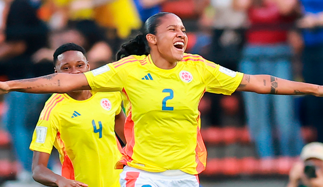 Colombia anotó el único tanto del partido en el primer tiempo ante México. Foto: DSports.