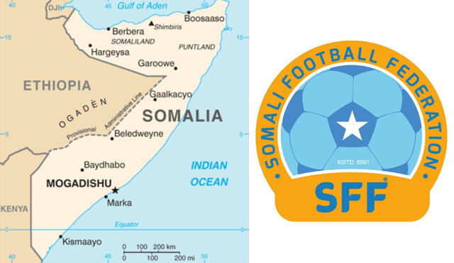 Somalia es una de las selecciones más débiles de África. Foto: captura de Google