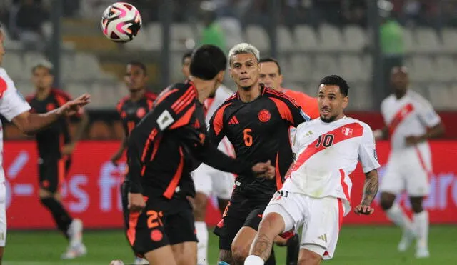 Perú enfrentó a Colombia en el Nacional por la fecha 7 de las Eliminatorias Sudamericanas. Foto: La República/Luis Jiménez