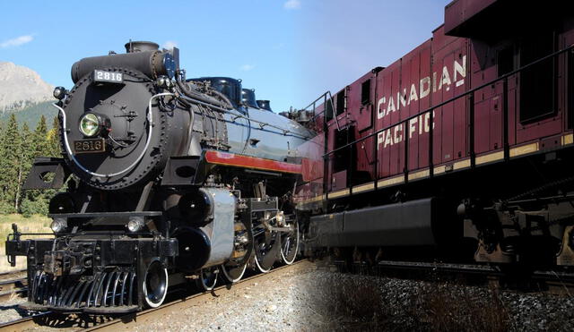 Los trenes han sido históricamente un medio de transporte fundamental para conectar a los países de América del Norte. Foto: composición LR/Los Angeles Times