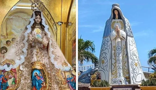 Todos los años, la Virgen del Valle sale en procesión por las calles del Valle del Espíritu Santo. Foto: composiciónLR/Primicia