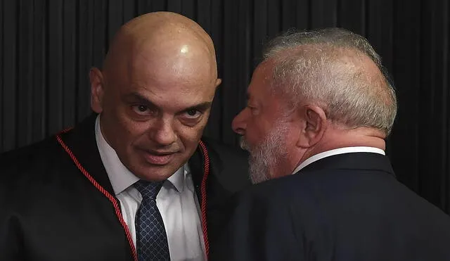 El presidente Lula Da Silva ha respaldado la decisión del juez Alexandre de Moraes de bloquear el acceso a X en el territorio brasileño. Foto: AFP