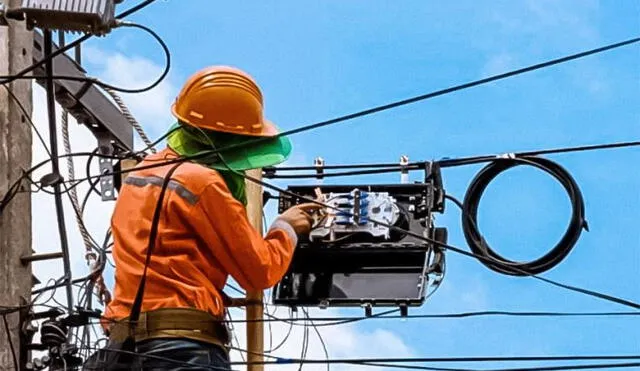 Avance. No se detiene el número de hogares que acceden a la fibra óptica. Foto: El Peruano