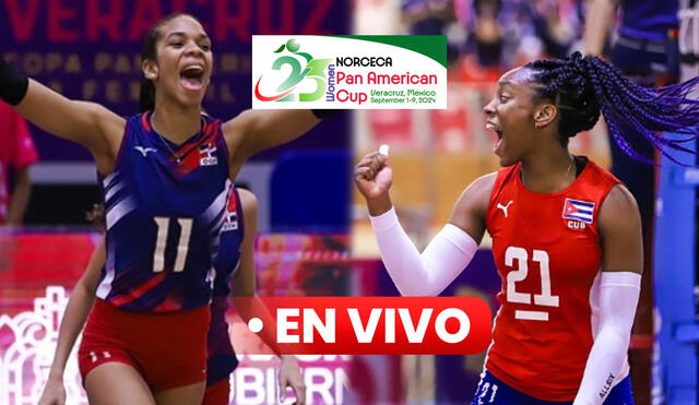 El juego de Dominicana vs Cuba se disputó en el Velódromo Internacional de Xalapa. Foto: composición LR / Norceca