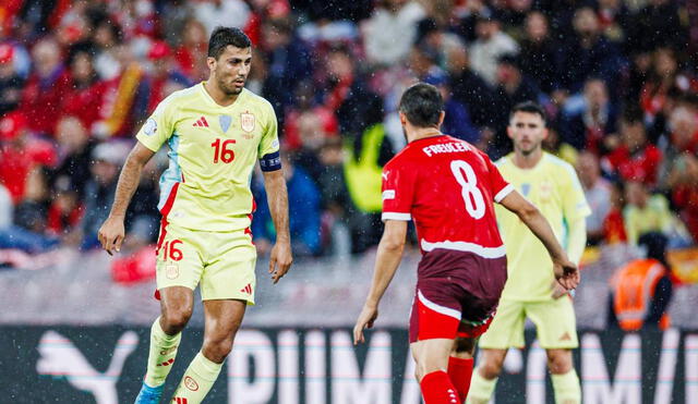 España consiguió su primera victoria en la UEFA Nations League ante Suiza. Foto: Selección España/X