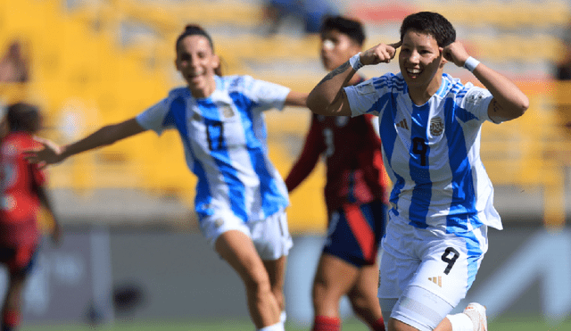 La selección argentina superó la fase de grupos por primera vez en su historia en este tipo de torneo. Foto: Selección Argentina