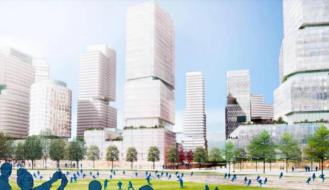 El ambicioso megaproyecto está ubicado en un terreno estratégico que pertenece al antiguo cuartel San MartínMiraflores. Foto: Plan específico Espacio Lima El ambicioso megaproyecto está ubicado en un terreno estratégico que pertenece al antiguo cuartel San MartínMiraflores. Foto: Plan específico Espacio Lima