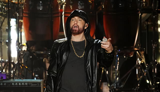 Eminem vuelve a los escenarios de los MTV VMA's tras el lanzamiento de su último álbum, "The Death of Slim Shady: Coup de Grace" (Shady Records)