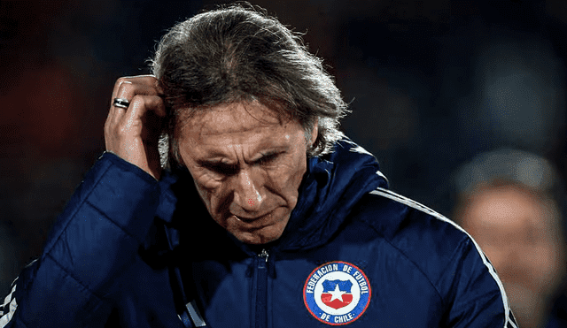  Ricardo Gareca no consigue victoria alguna con la selección chilena. Foto: difusión   