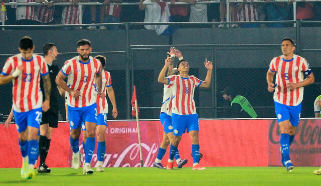 La selección paraguaya derrotó por la mínima a Brasil por las Eliminatorias 2026. Foto: AFP