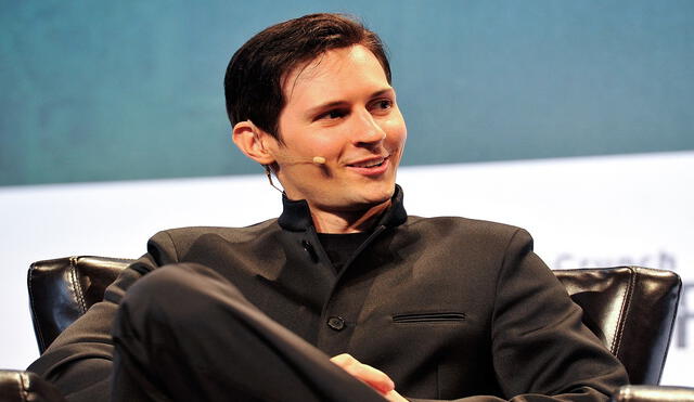 Pavel Durov en una imagen de 2015, en una entrevista para TechCrunch, un medio especializado en Tecnología. Fotografía: AFP