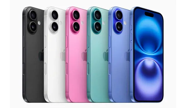 El 20 de setiembre de 2024 comenzarán a venderse los iPhone 16 en EE.UU. Foto: Apple