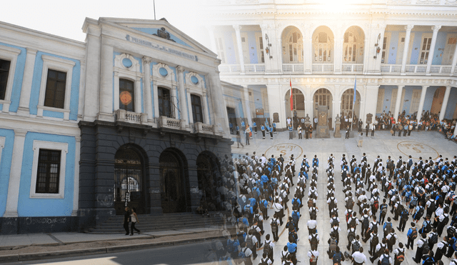 Actualmente, la sede de este antiguo colegio de Lima se encuentra en la avenida Alfonso Ugarte. Foto: composición LR/Agencia Andina