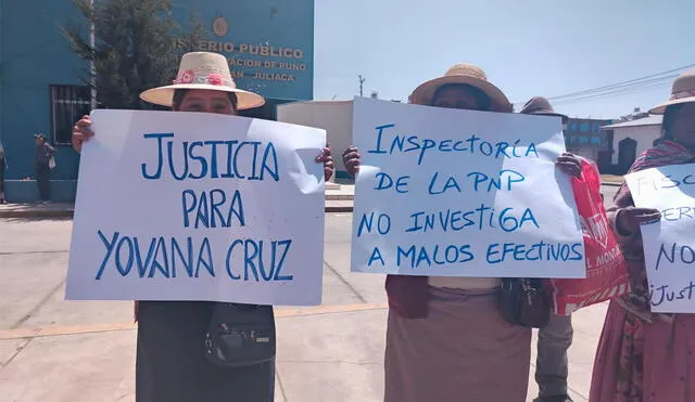 Mujer asegura que la Fiscalía no acelera la investigación. Foto: Cinthia Álvares/La República