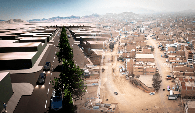 Rafael López Aliaga anunció la renovación de la avenida Pacasmayo, situado en el distrito de San Marín de Porres, para mejorar el tránsito vehicular. Foto: composición LR