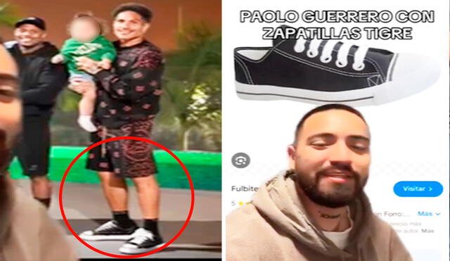 El precio de las zapatillas del ‘Depredador’ sorprendieron a los usuarios en las redes sociales. Foto: composición LR/TikTok