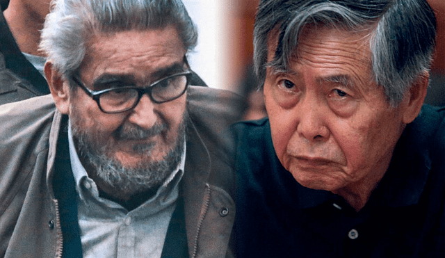 Abimael y Fujimori. Foto: composiciónLR/difusión