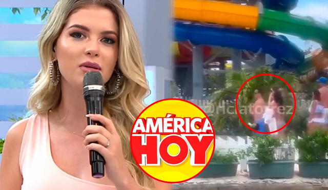 Brunella Horna no apareció esta semana en 'América hoy'. Foto: Composición LR/Captura/América TV/Captura/Instagram/Captura/Facebook