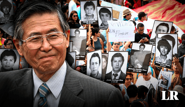 Familias afectadas se pronuncia tras la muerte de Alberto Fujimori. Foto: composición LR