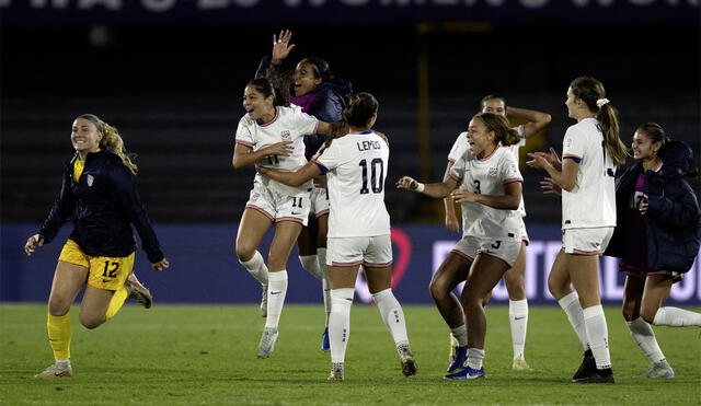 Estados Unidos se enfrentará a la ganadora del partido de Alemania vs Argentina. Foto: AFP