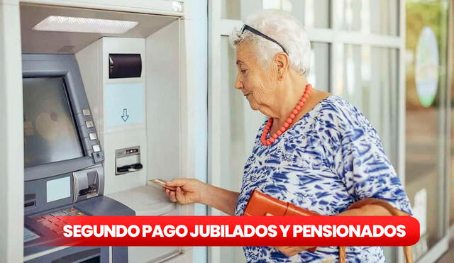 El segundo para jubilados y pensionados de setiembre iniciarán a partir del viernes 20. Foto: composición LR