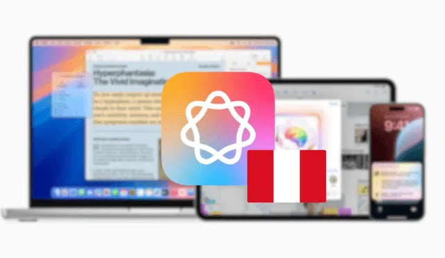Una de las funciones de Apple Intelligence es la capacidad de resumir textos largos de manera rápida y precisa.  Foto: Composición LR | Apple | Wikipedia