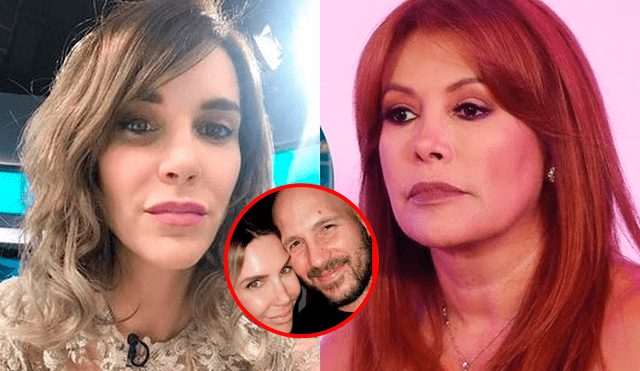 Magaly Medina fue la que hizo público la separación de Juliana Oxenford de su esposo tras 6 años de matrimonio. Foto: Composición LR/ATV