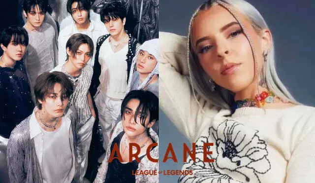 Canción de Stray Kids con Young Miko y Tom Morello incluida en álbum de 'Arcane 2', el cual ya se puede preguardar en las plataformas. Foto: composición LR/JYP/Instagram