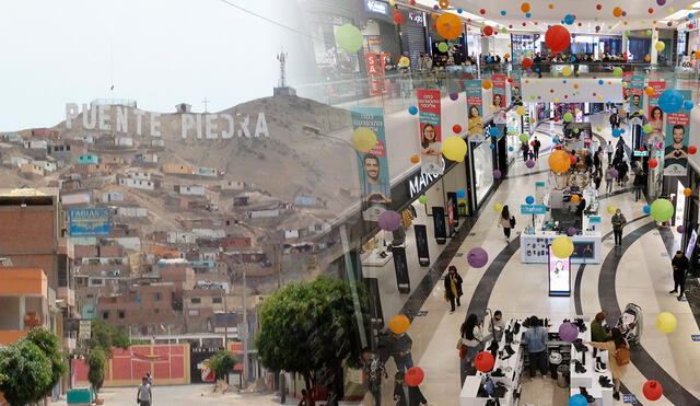 Descubre cuál es el primer centro comercial de Puente Piedra. Foto: Composición LR/Andina.