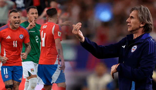 Ricardo Gareca asumió las riendas de la selección chilena a inicios del 2024. Foto: composición LR/AFP