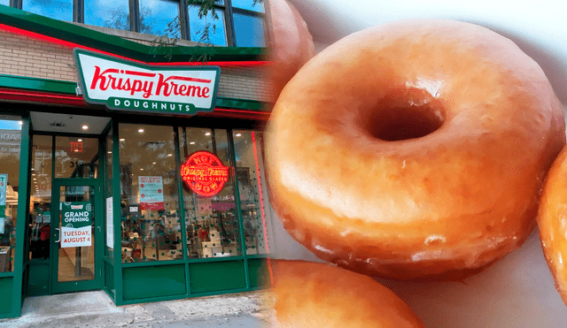 Krispy Kreme ofrece promoción de una docena de donas a 13 centavos en Estados Unidos por el viernes 13. Foto: composición LR/TimeOut