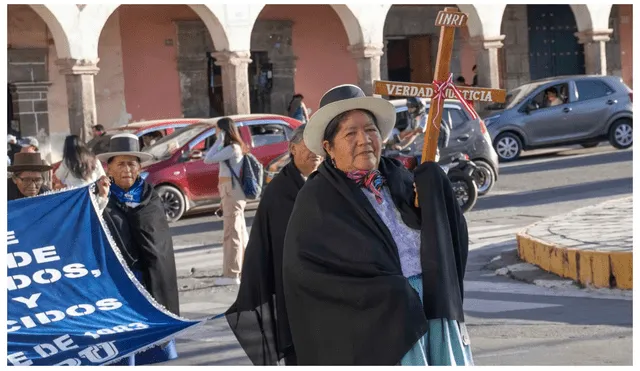 La presidenta de Anfasep, Lidia Flores, rechazó los honores del Gobierno de Boluarte para el extinto Fujimori.